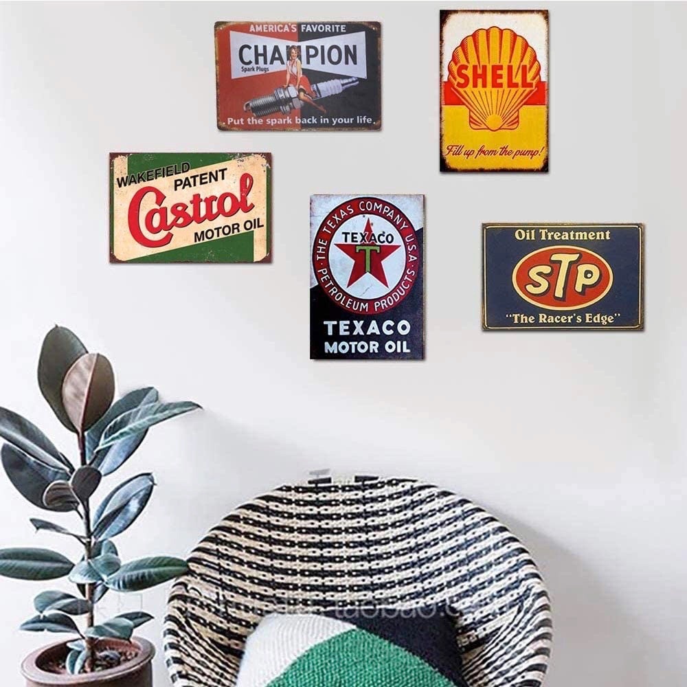 Retro Tin Signs - 35 available